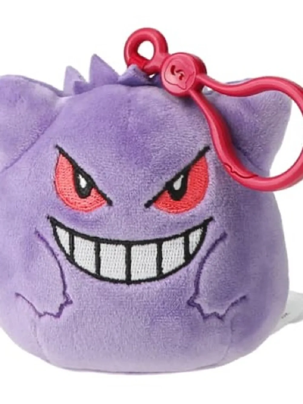 Squishmallows Pokémon Gengar Plush Clip Bagcharm Keychain